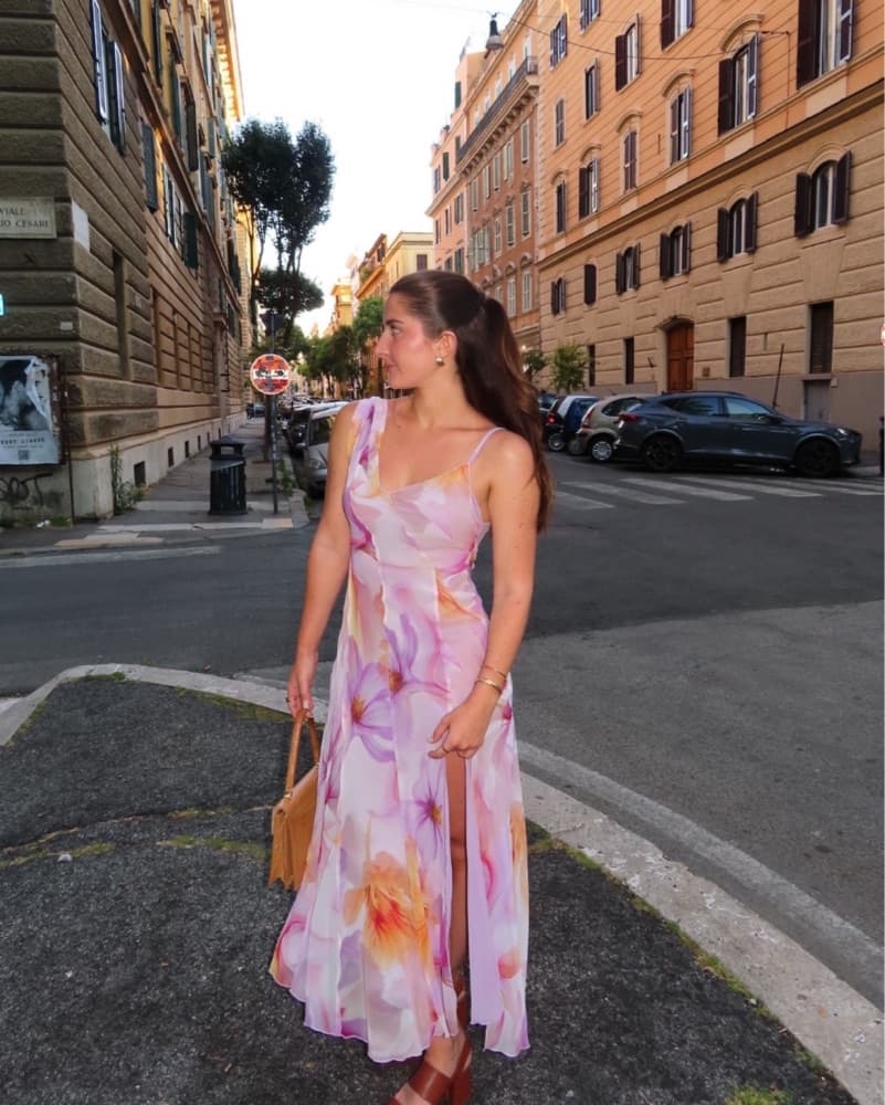Mango Floral Dress - Image 1