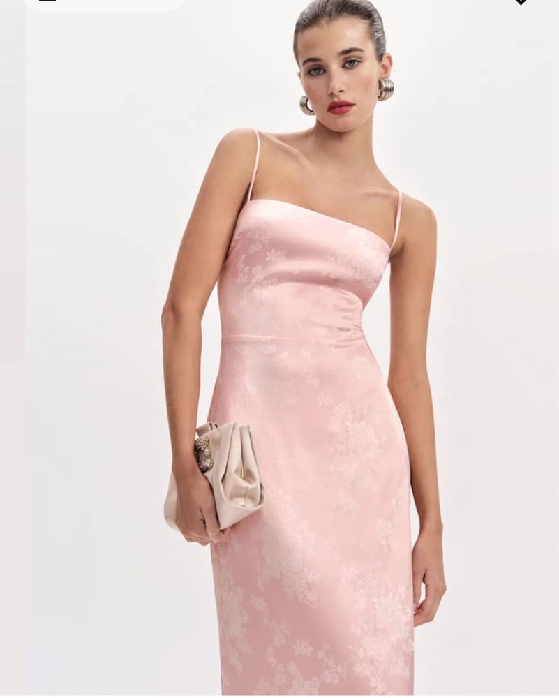 Pink Reformation Frankie Gown  - Image 1