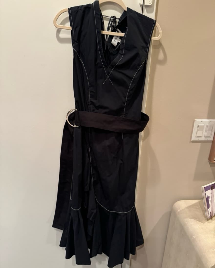 Derek Lam Navy Dress  - Image 1