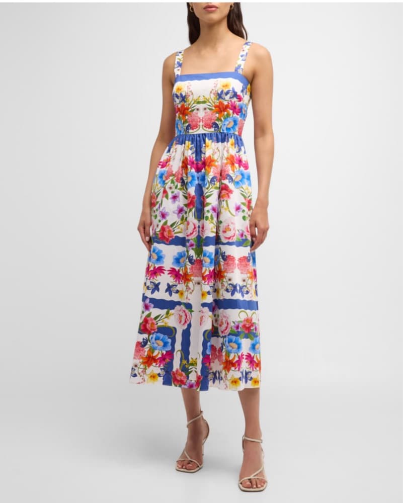 Borgo De Nor Ninet Floral Cotton Dress - Image 3