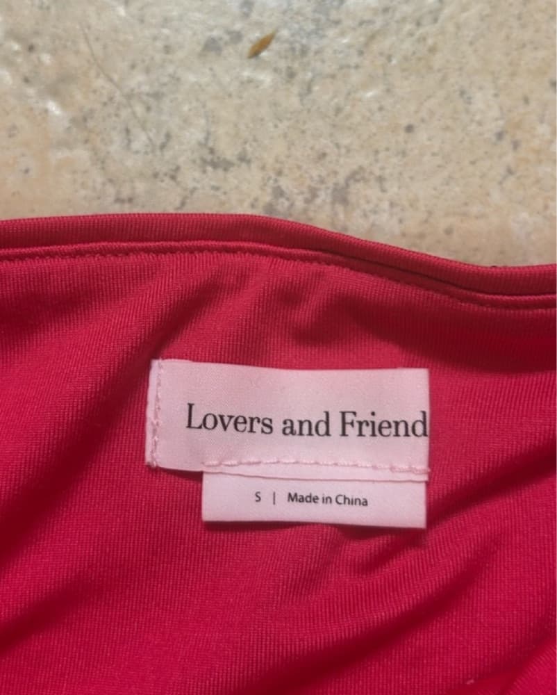 Lovers And Friends Fuchsia Sequin Top - Image 4