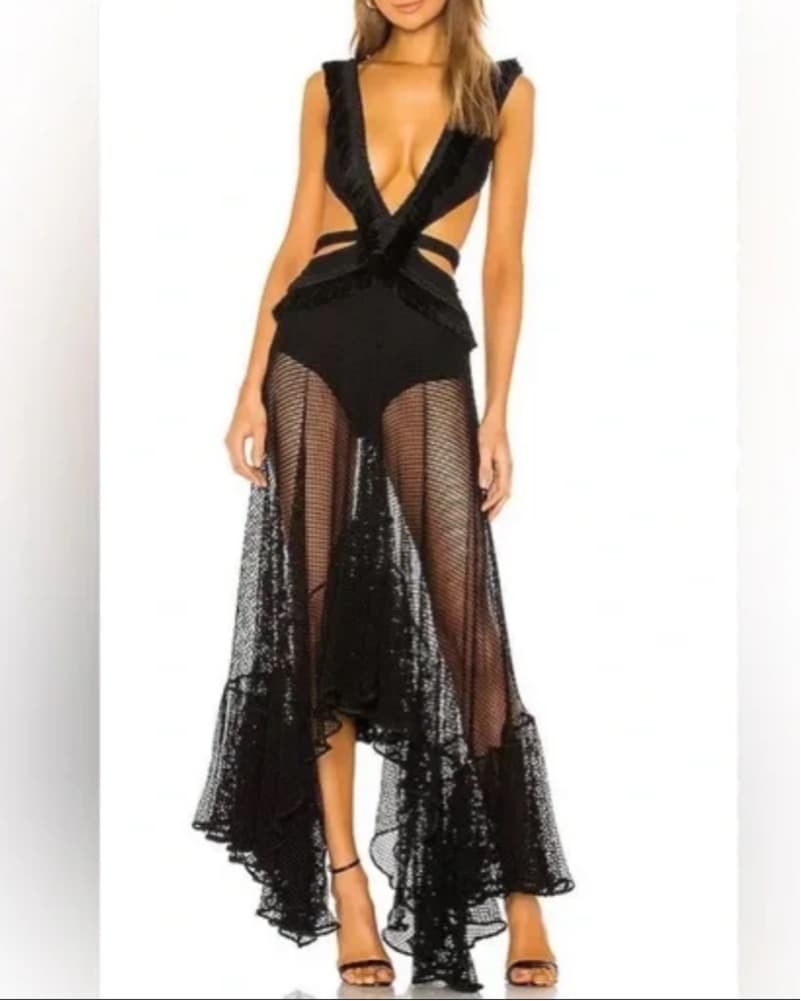 Patbo Cutout Beach Dress - Image 4