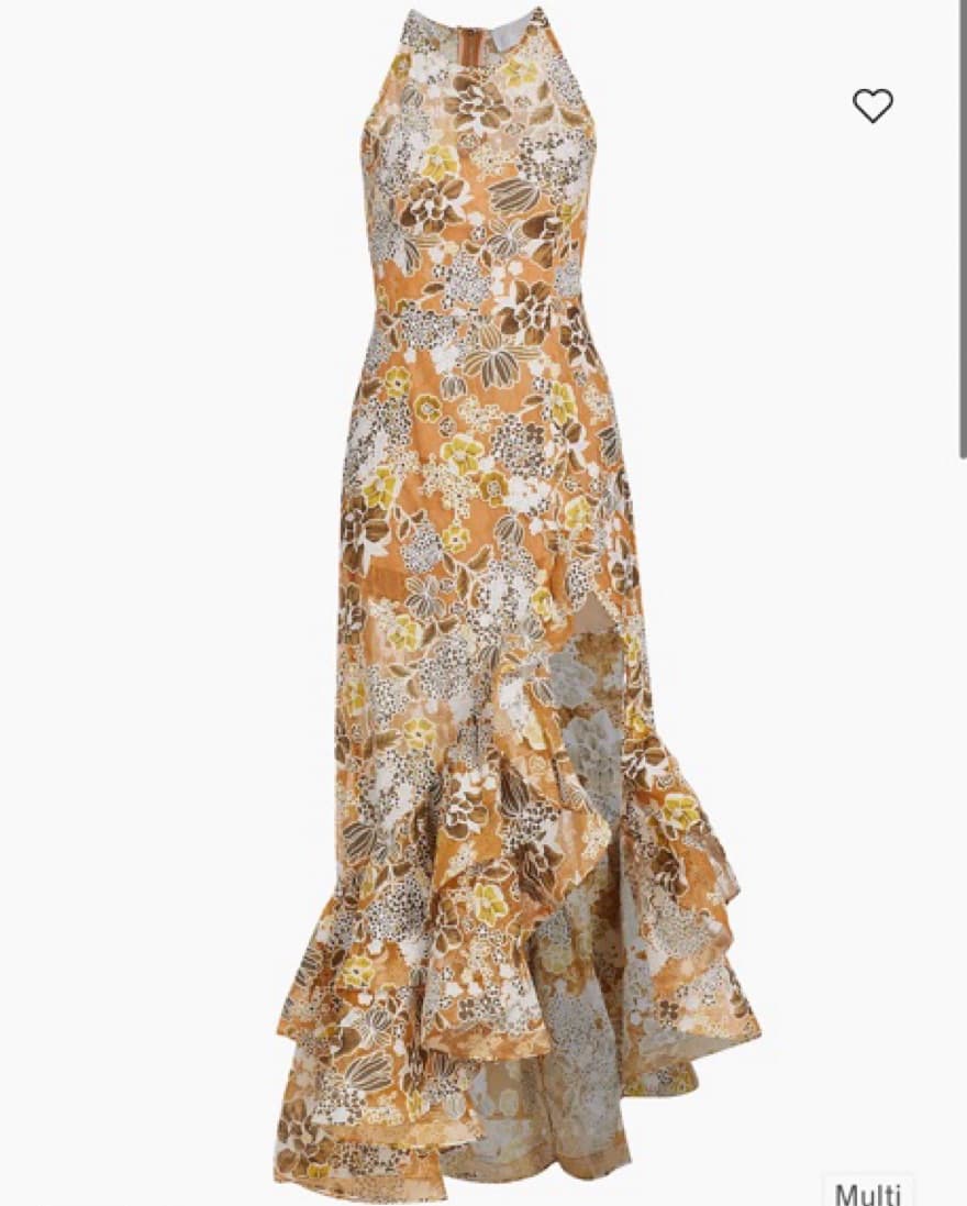 Bronx And Banco Ruffle Dress - Image 1