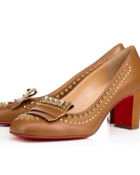 Studded Louboutin Chichi 70mm - Image 1