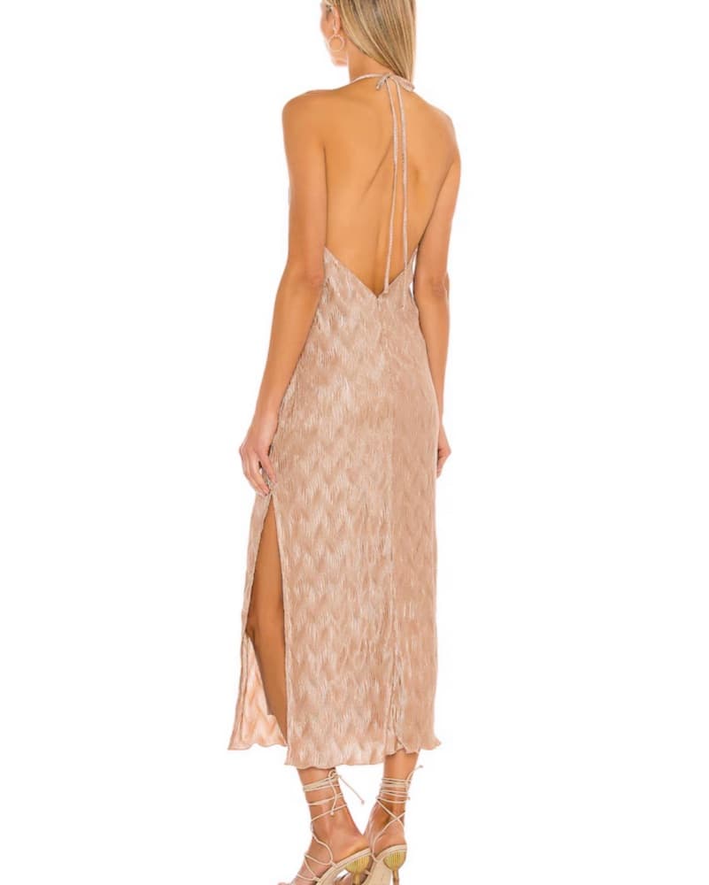 x REVOLVE Frederick Dress in Champagne - Image 2