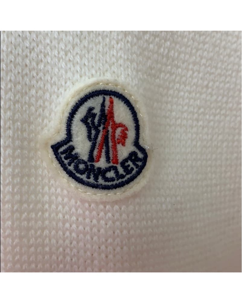 Moncler Maglione Tricot Sweater in Cream - Image 4