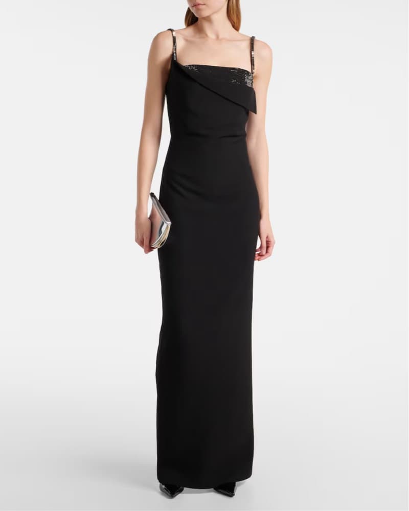 Roland Mouret Embellished Crêpe Gown  - Image 1
