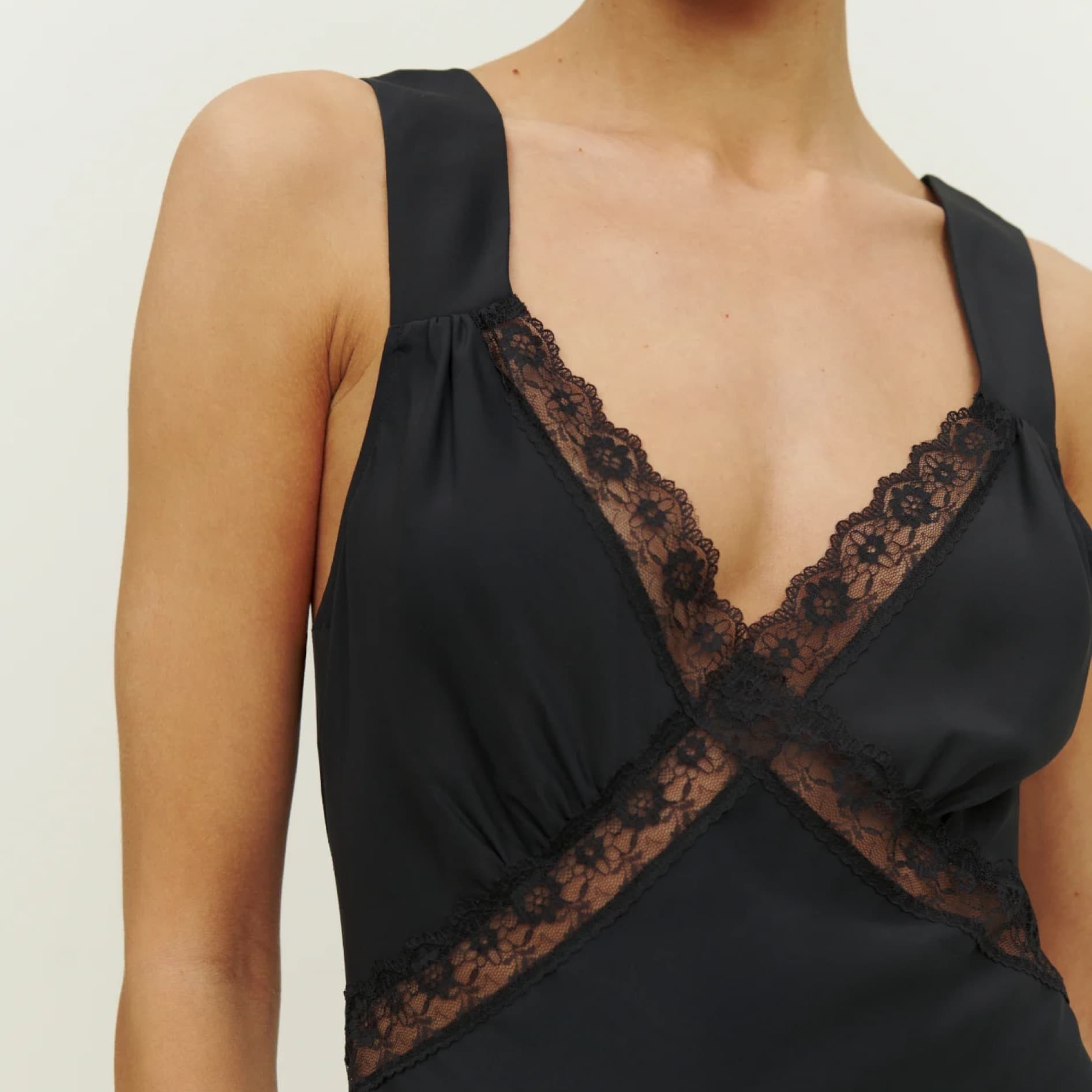 Reformation Provence Silk Dress - Image 3