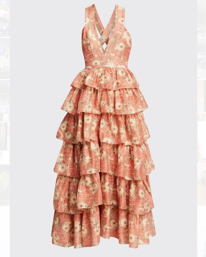 ULLA JOHNSON Narcissa Ruffle Gown - Image 2