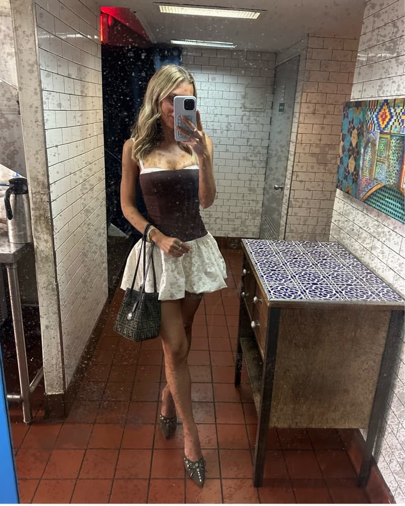 Show Me Your Mumu Chocolate Mini Dress - Image 3