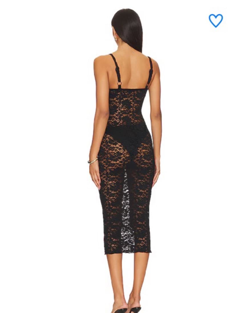 Superdown Nada Sheer Dress - Image 2