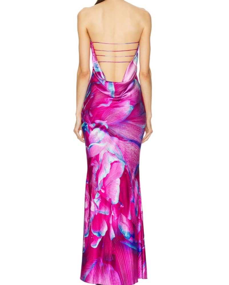 Retrofete Silk Keaton Dress - Image 4