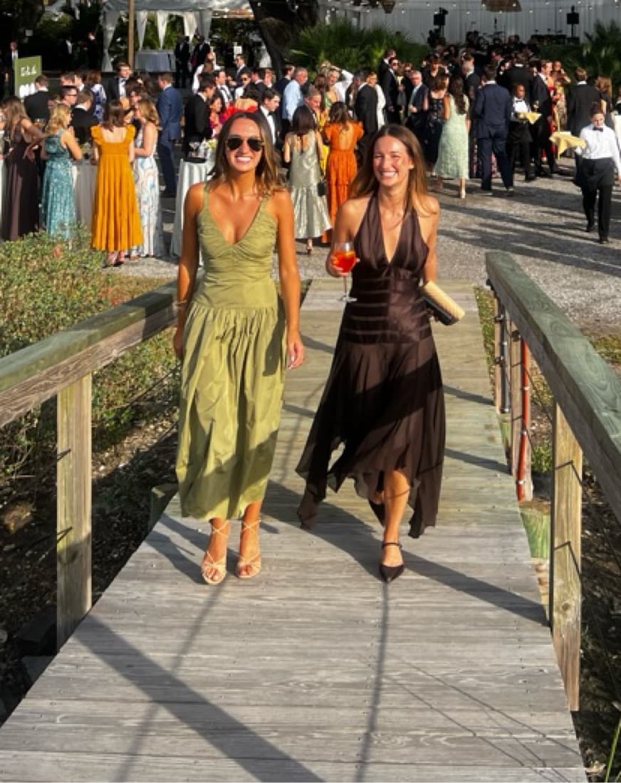 Maje Rafettas Cut Out Maxi Dress - Image 2