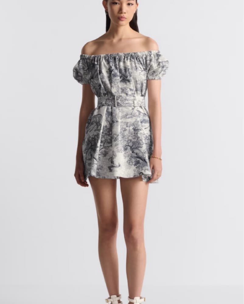 Dioriviera Short Flared Dress - Image 2