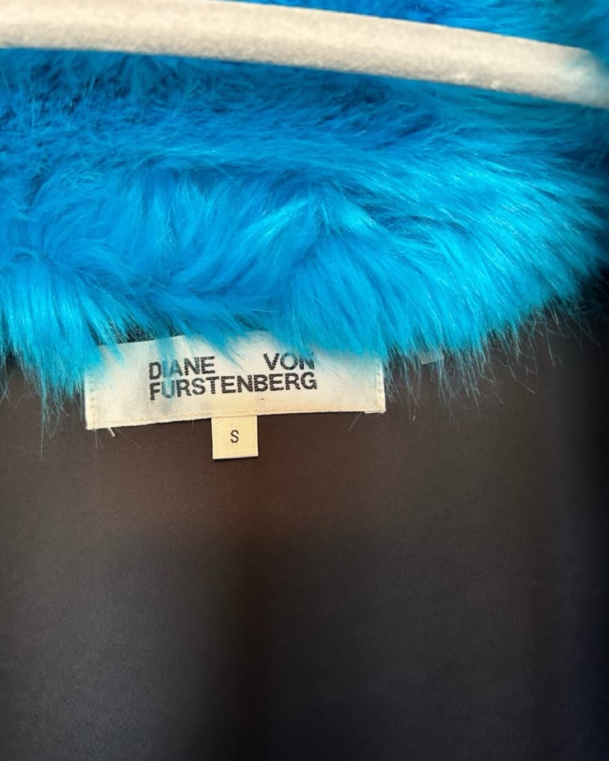 Diane Von Furstenberg Fur Coat - Image 3