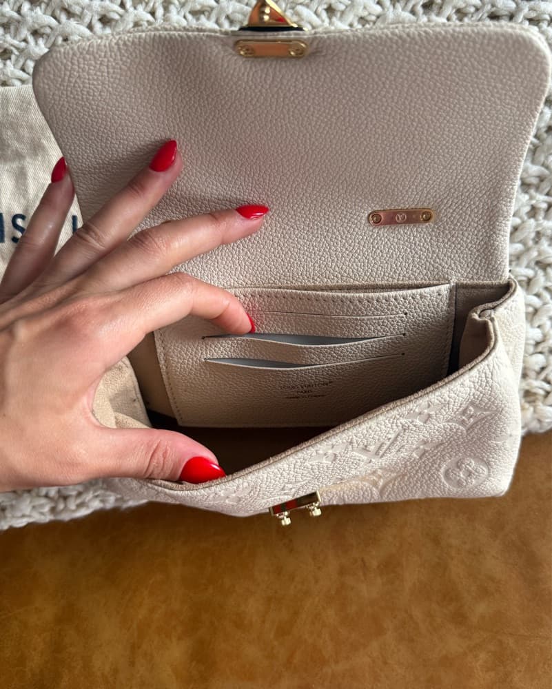 Louis Vuitton Handle Bag w/ Chain - Image 3