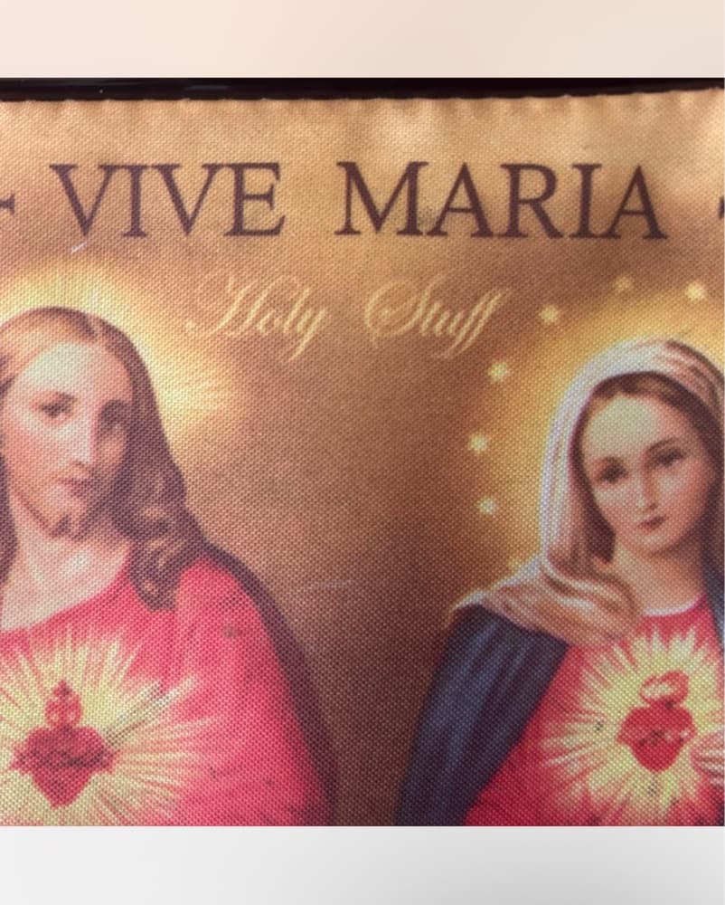 Vive Maria Holy Stuff Jesus Mary Bag - Image 4