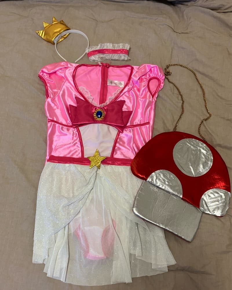 Sleeping Beauty/Princess Peach Costume - Image 3