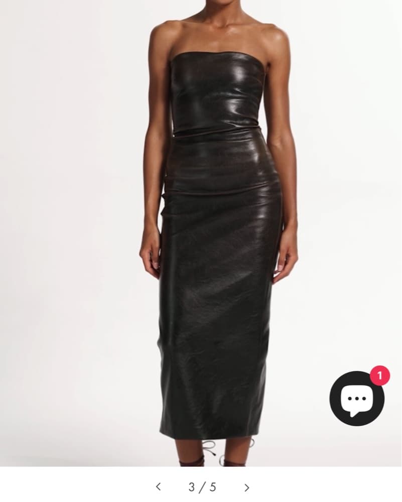 Killa Dress In Burnt Cult Naked  - Image 4
