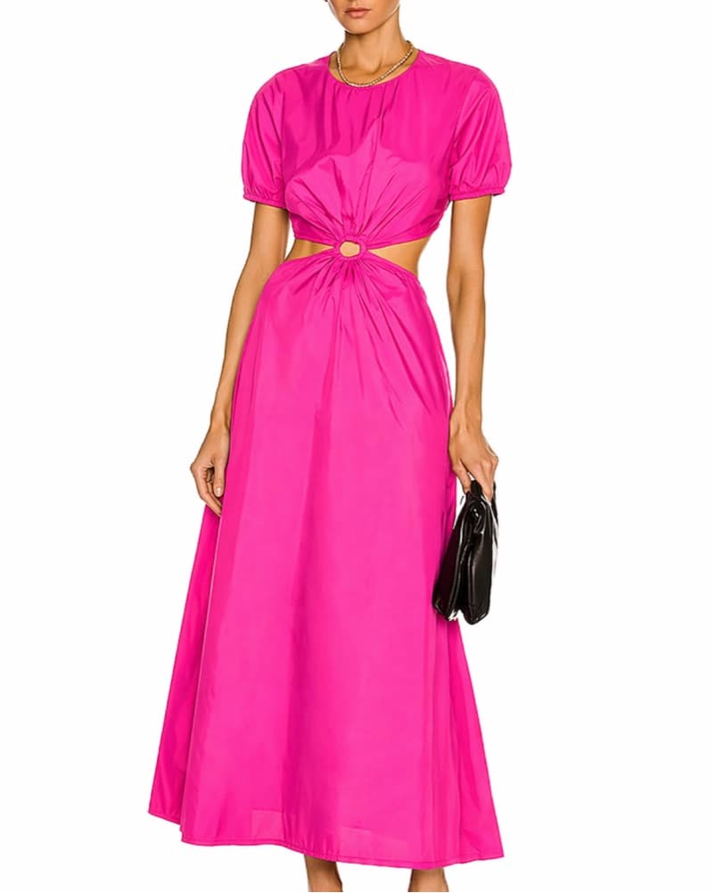 Staud Calypso Cut Out Maxi Dress - Image 2