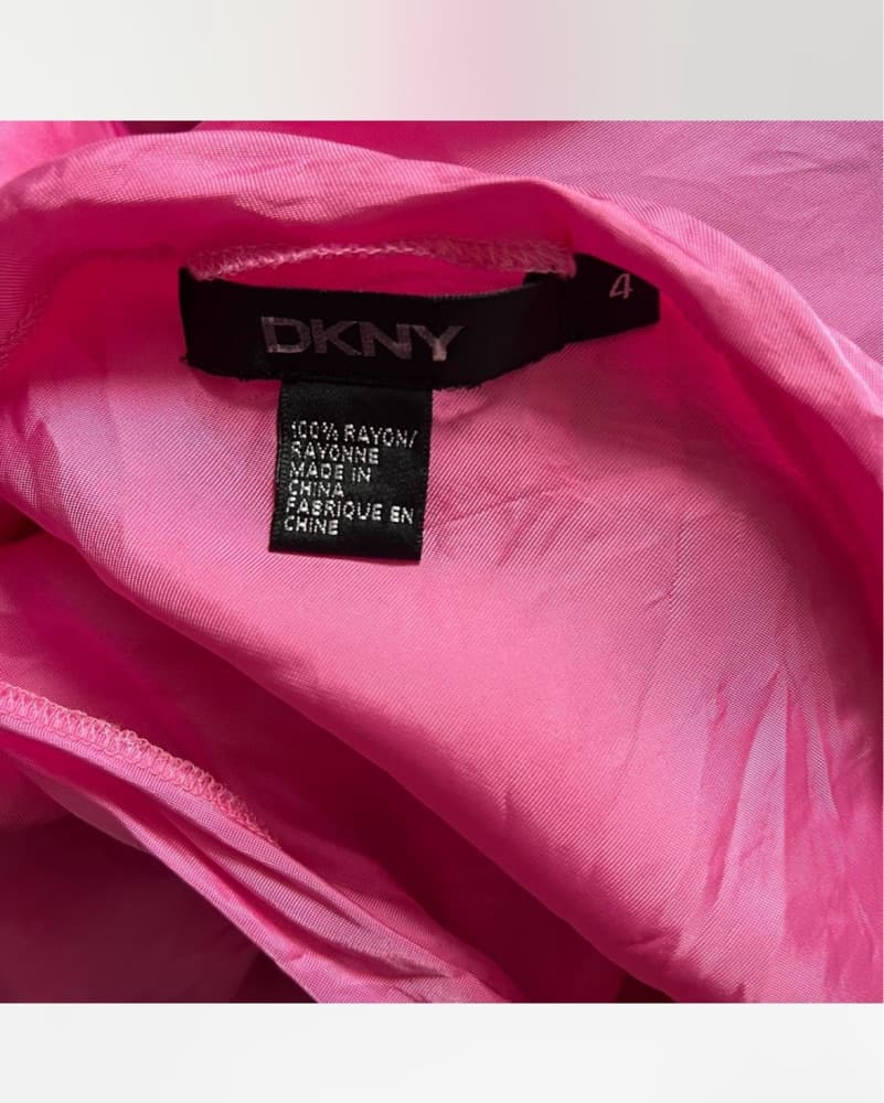 Vintage DKNY Pink Maxi dress - Image 3