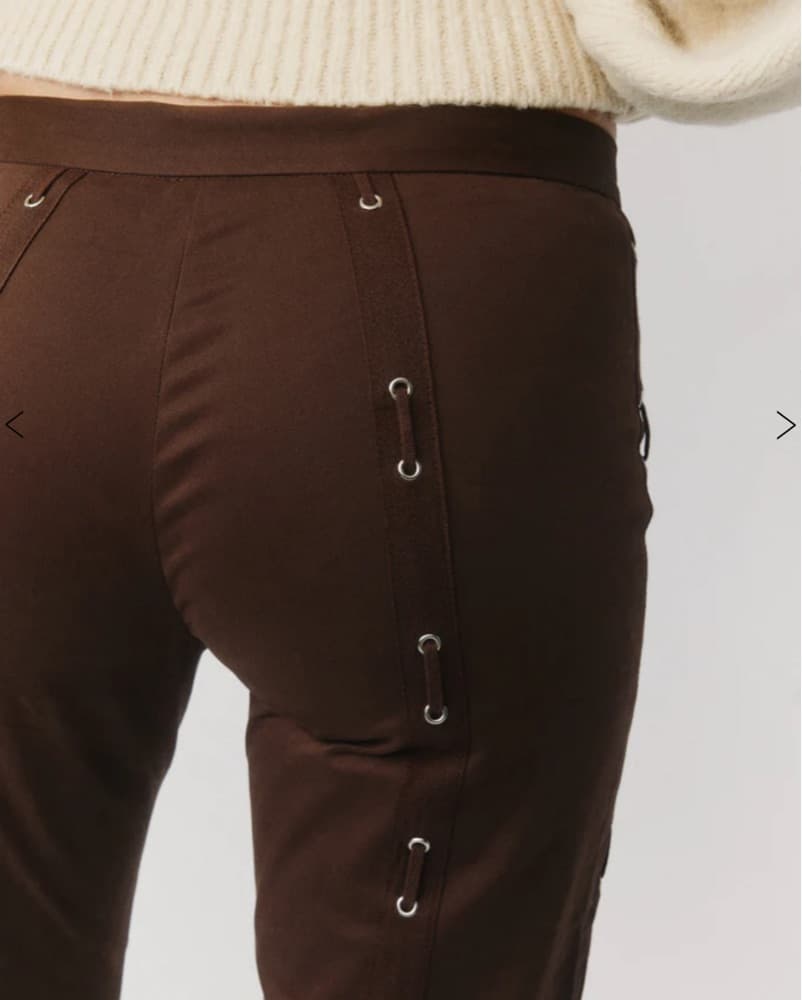 With Jean Brown Ray Pants - Image 3