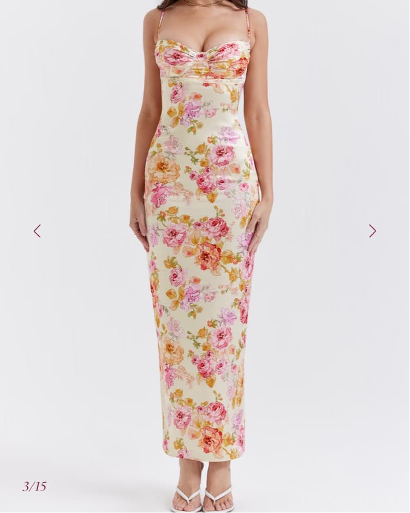 House Of CB Josefina Floral Maxi Dress - Image 3