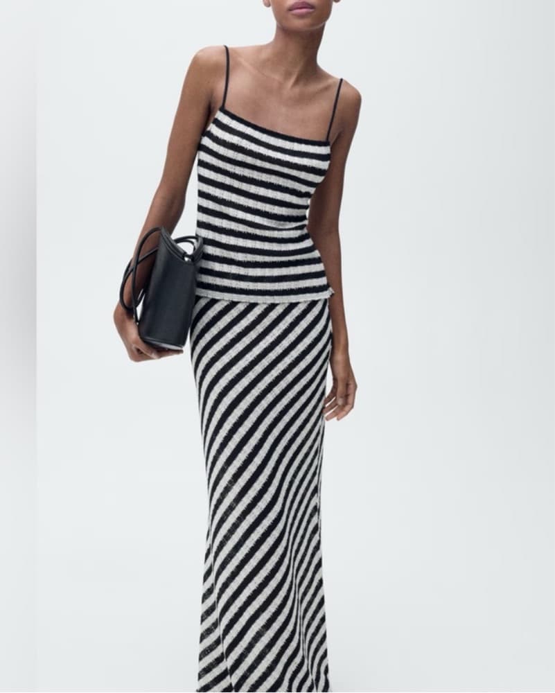 Mango Striped Knit Set - Image 1