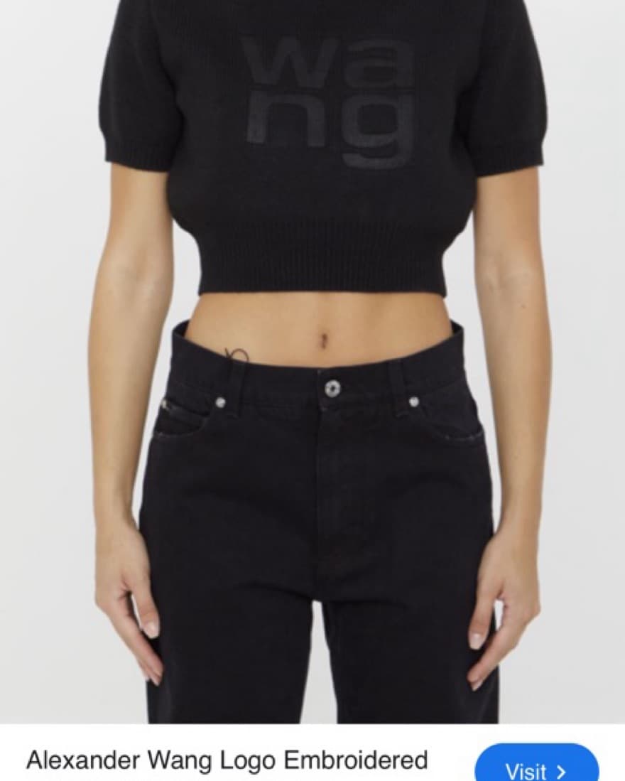 Black Alexander Wang Sweater - Image 1