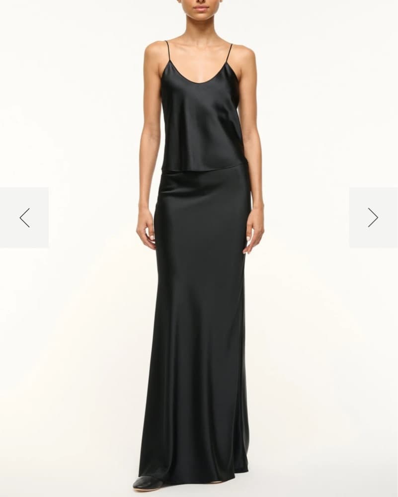 STAUD Odin Silk Skirt/ Durand Cami - Image 1