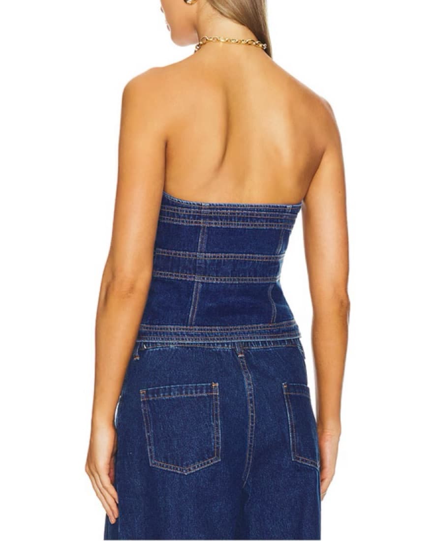 Lioness Denim Corset Top  - Image 2