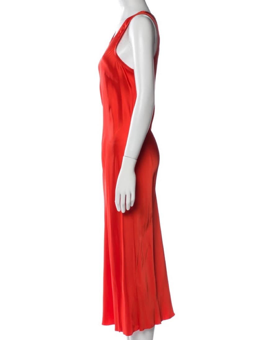 Helmet Lang Silk Dress - Image 2