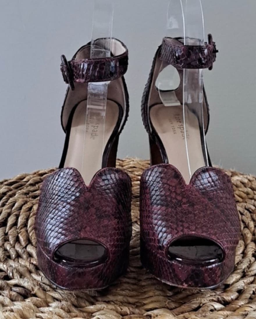 Kate Spade Cherry Platform Heels - Image 1