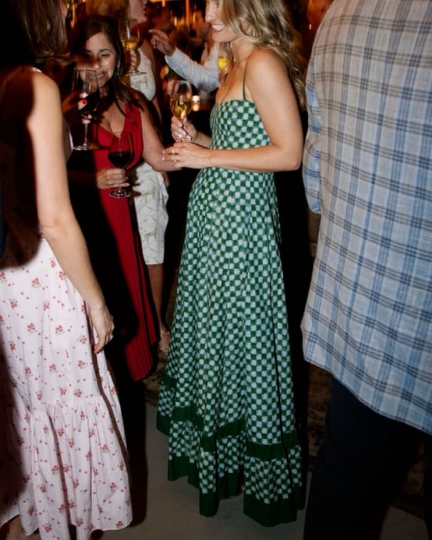 De Castro Checkmate Dress - Image 2