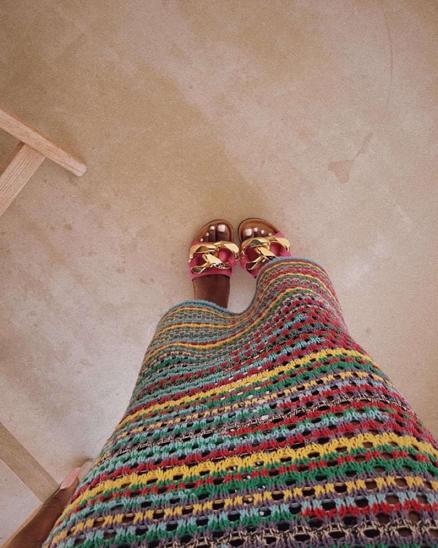 ZARA Vestido Punto Knit Dress - Image 3
