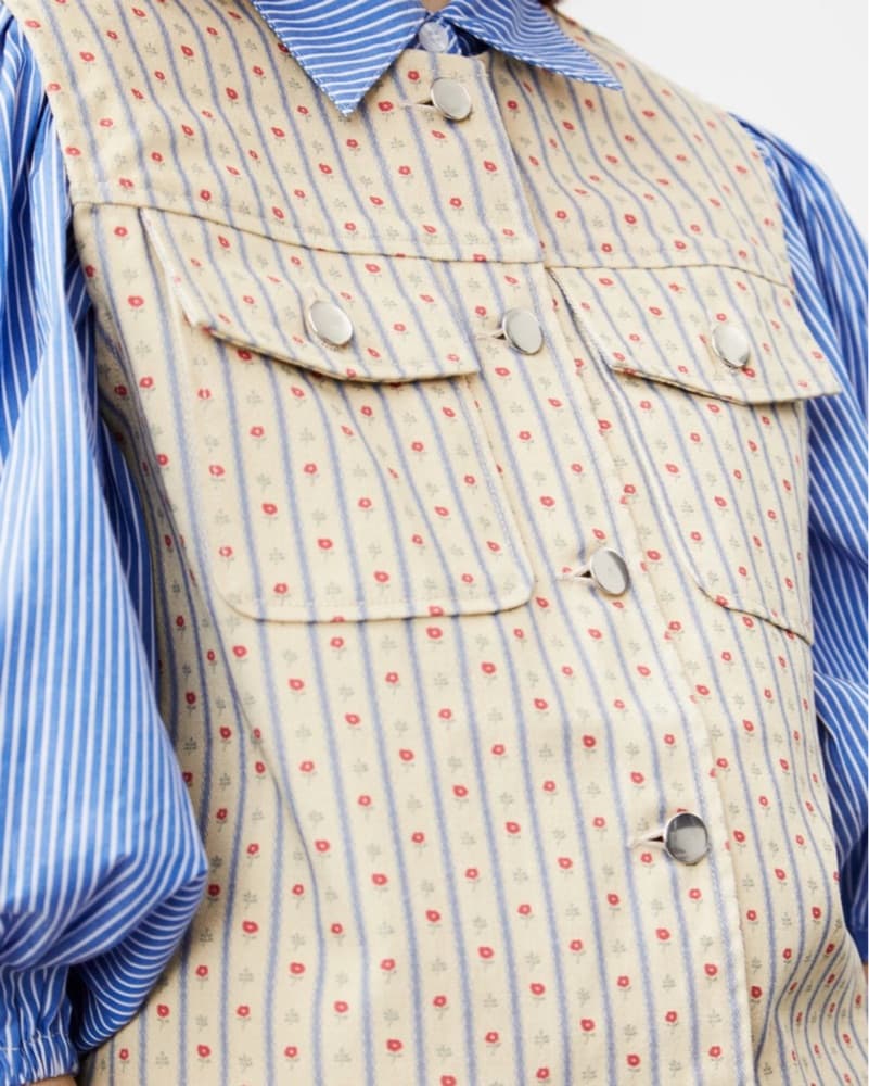 Danish Vintage Pant/Vest Set - Image 4