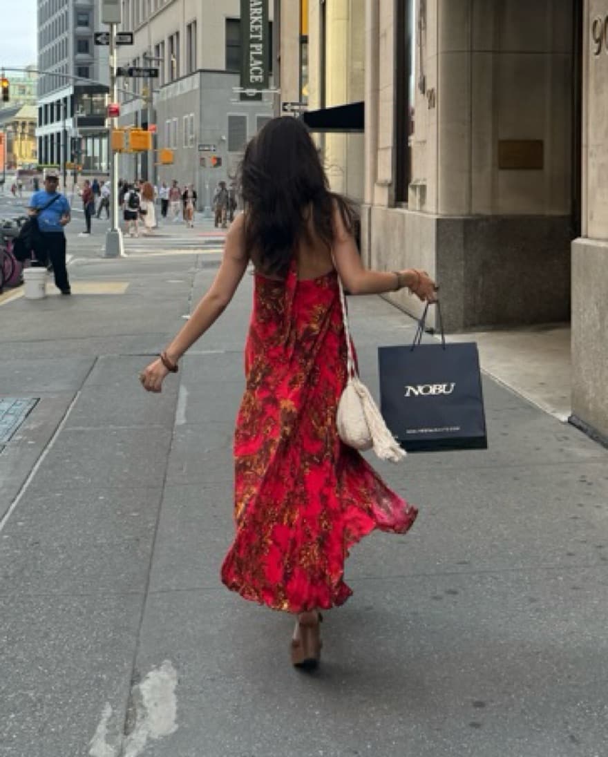 L’Agence Geneva Silk Blend Maxi Dress  - Image 3