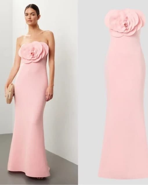 Badgley Mischka Formal Flower Dress  - Image 1