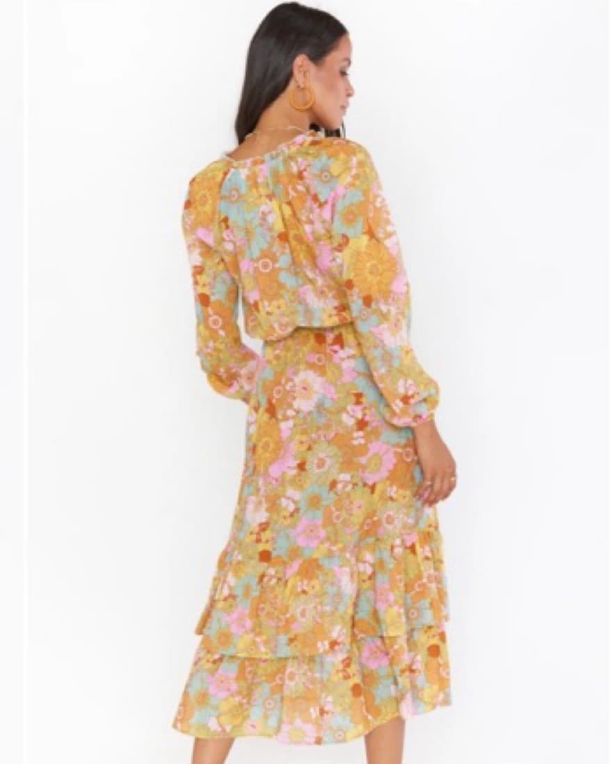 Show Me Your Mumu Cait Midi Dress Groovy - Image 3