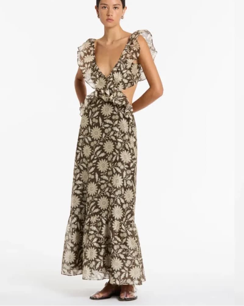 Xanita Frill Midi Dress by SIR - Image 3