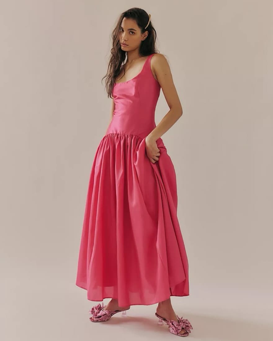 Pink Free People Hutch the Ridge Dress - Image 1