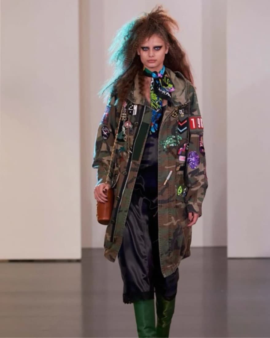 Marc Jacobs Tan Camo Jacket Taylor Swift - Image 5