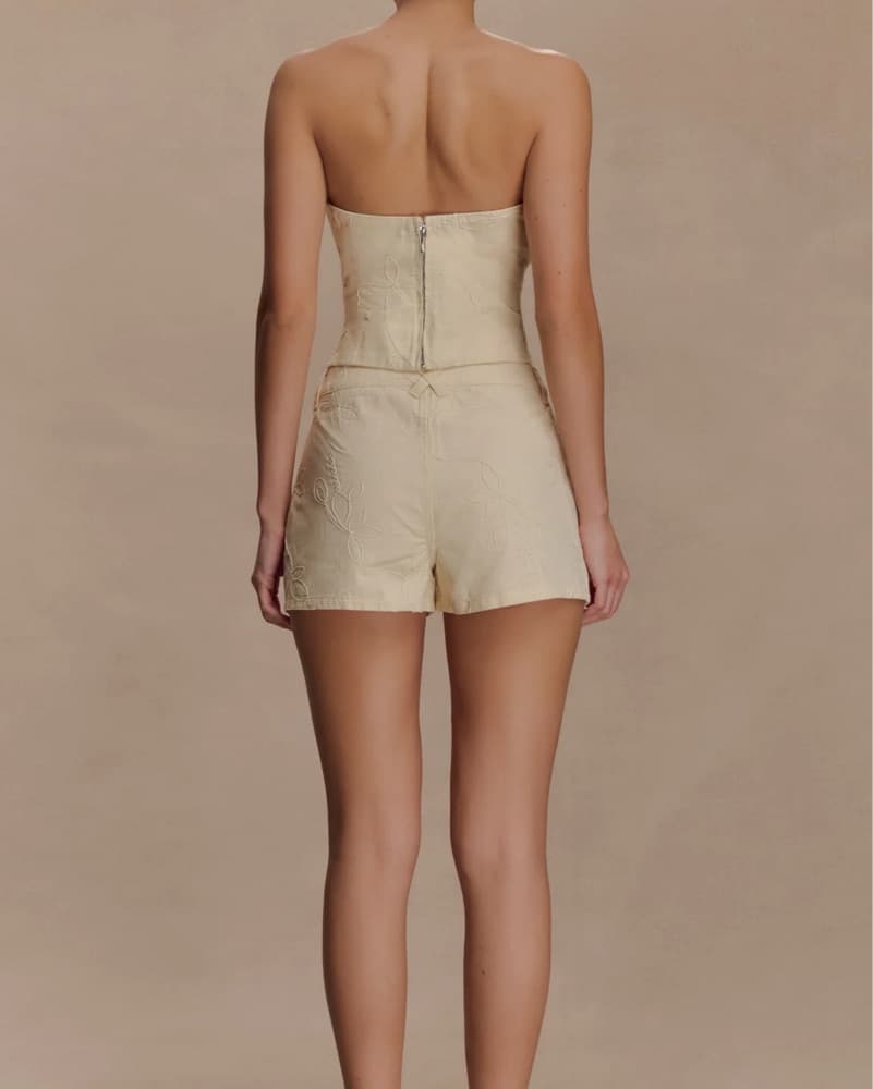 Meshki Denim Shorts Set - Image 3