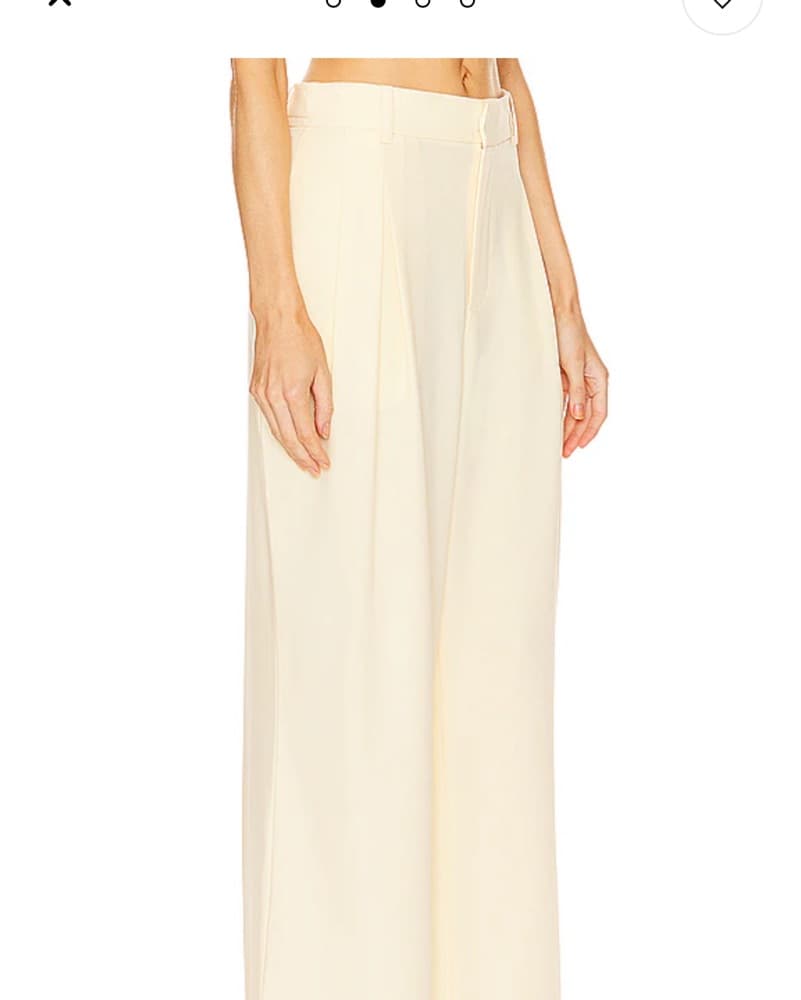 Ronny Kobo Slouchy Yellow Butter Pant  - Image 4