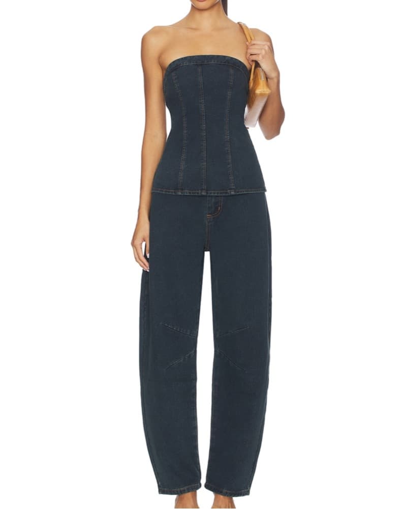 Lex Denim Corset Set - Image 1
