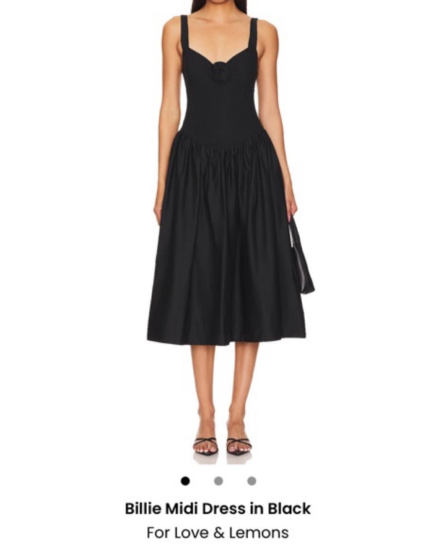 For Love & Lemons Billie Midi Dress - Image 1
