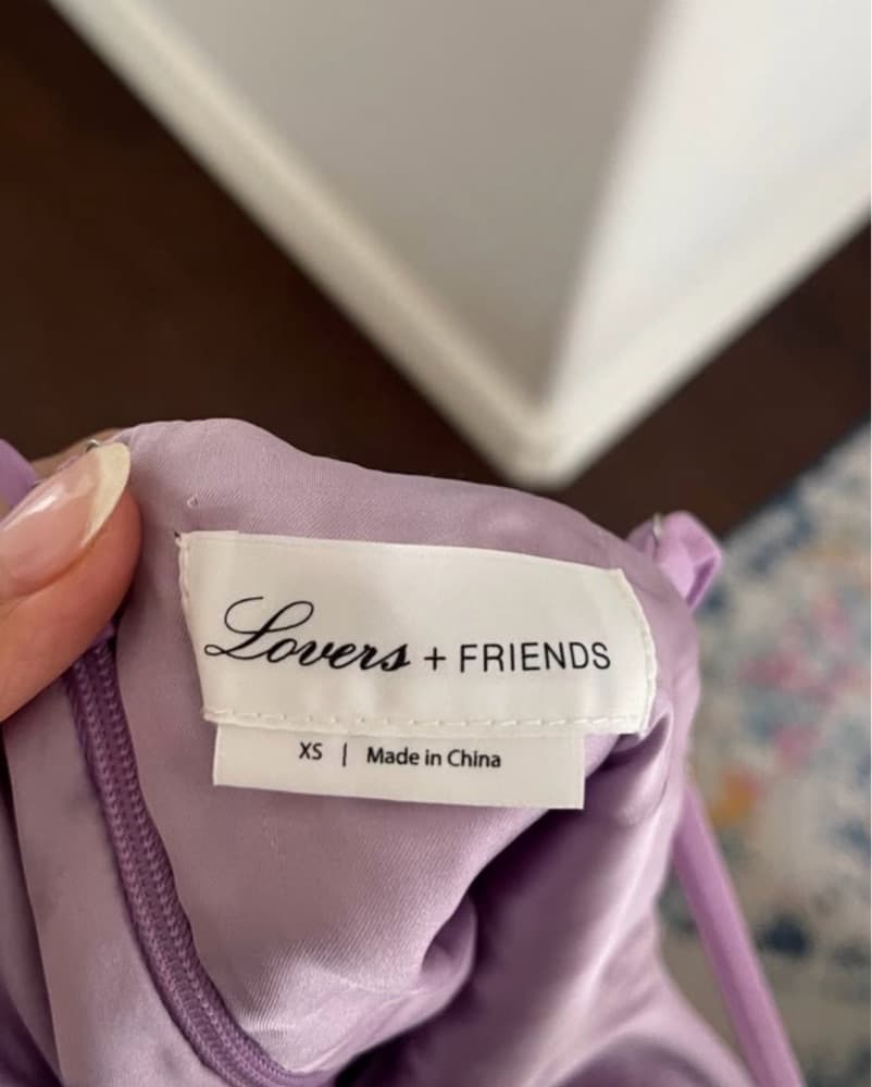 Lovers & Friends Lilac Mini Dress - Image 5