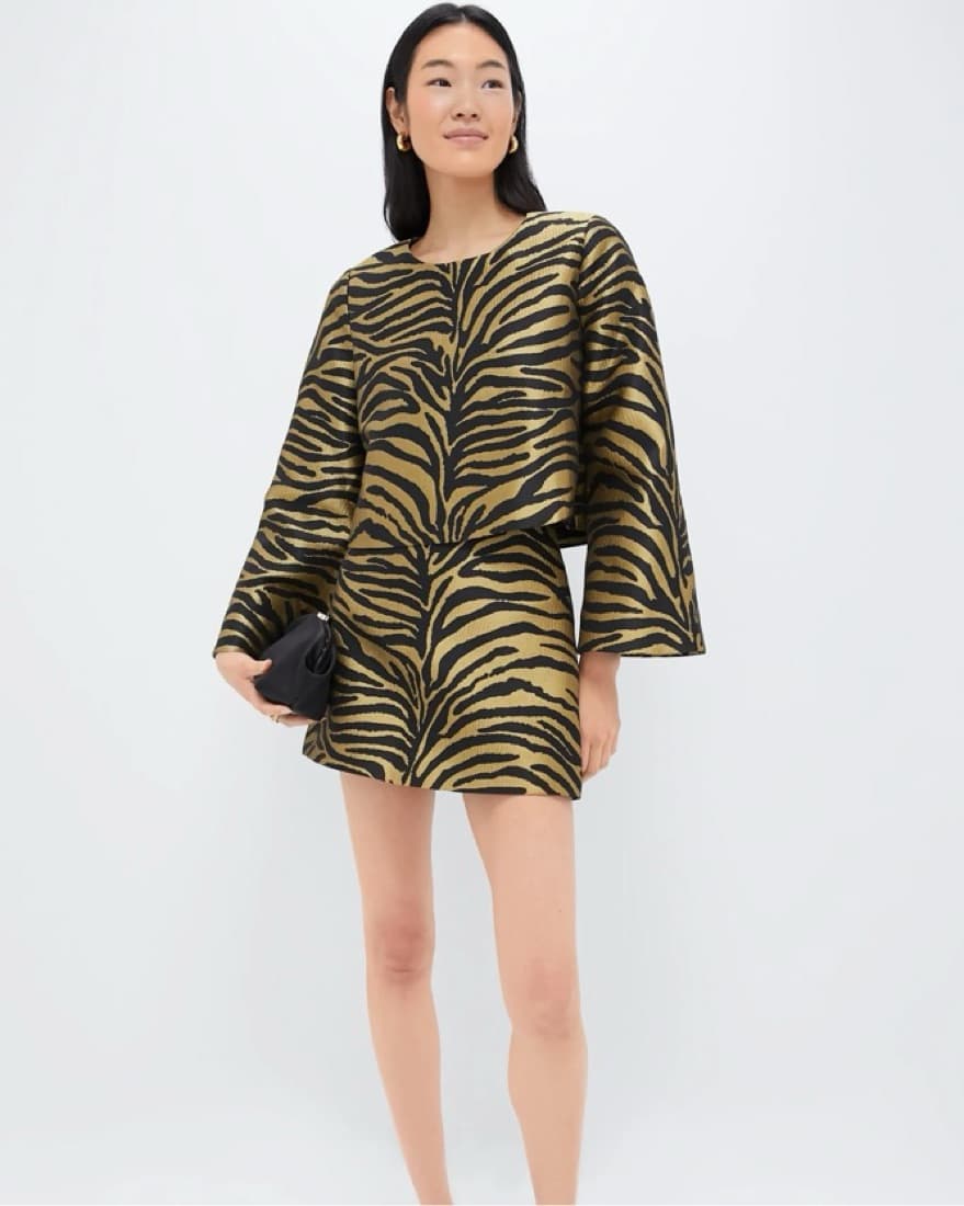 Tuckernuck Animal Print Skirt Set - Image 2