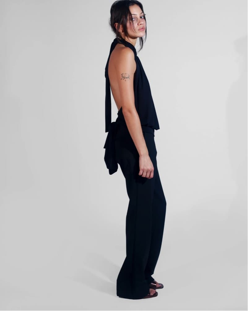 dana foley black halter - Image 3
