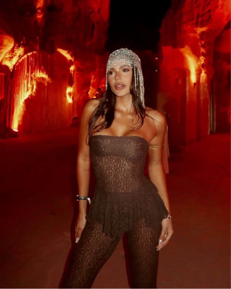 Zara Rhinestone Jumpsuit - Image 2